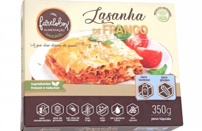 Lasanha Sem Glúten de Frango