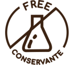 100% natural, sem corante e sem conservantes